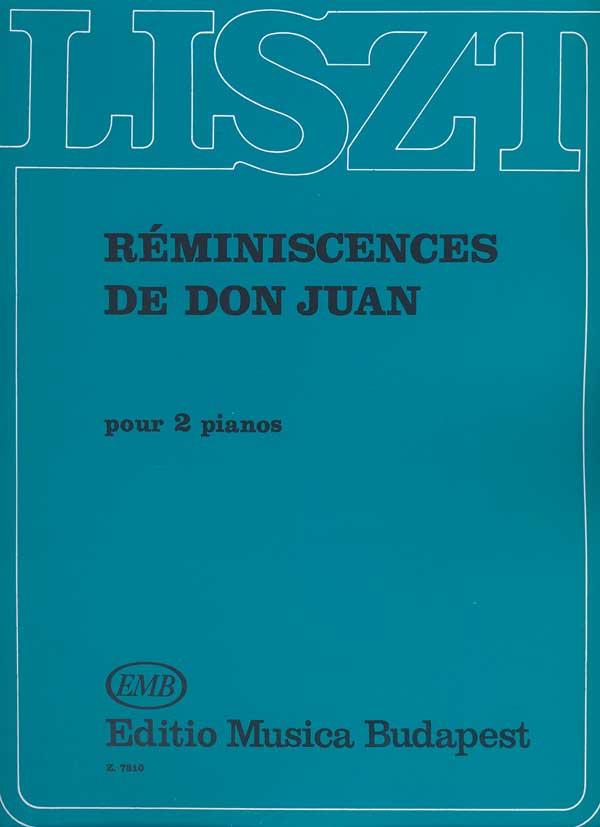 Reminiscences de Don Juan pour 2 pianos