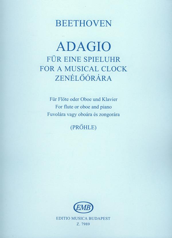 Adagio für eine Spieluhr WoO 33-1 : WoO 331-1