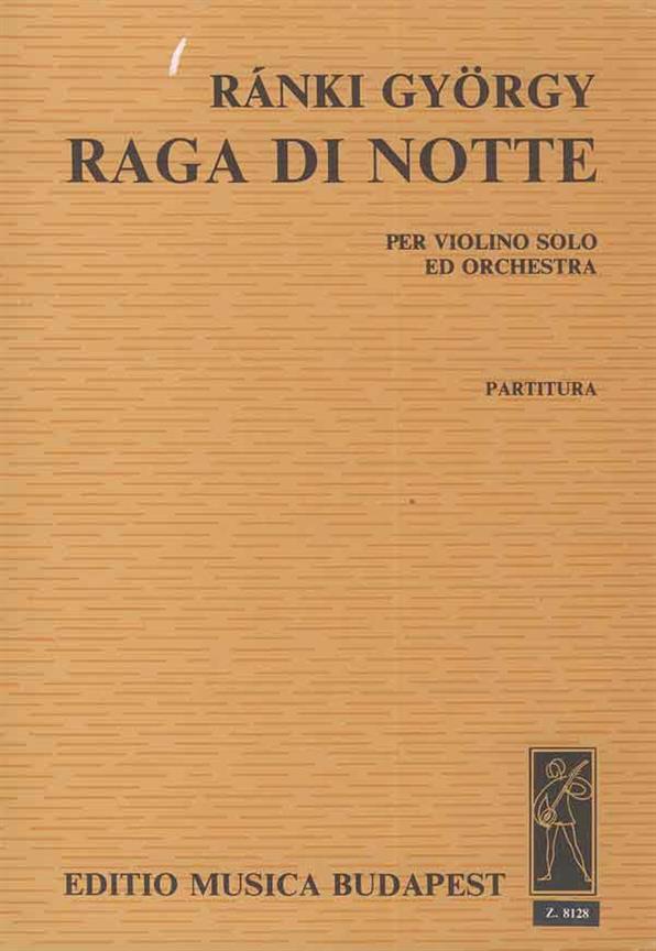 Raga di notte : für Violine und Orchester