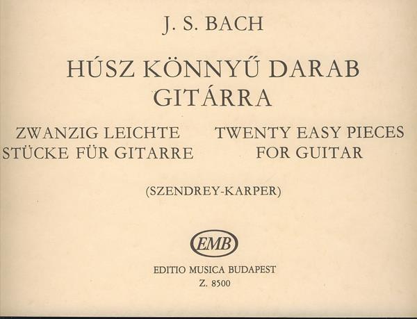 Zwanzig leichte Stücke für Gitarre
