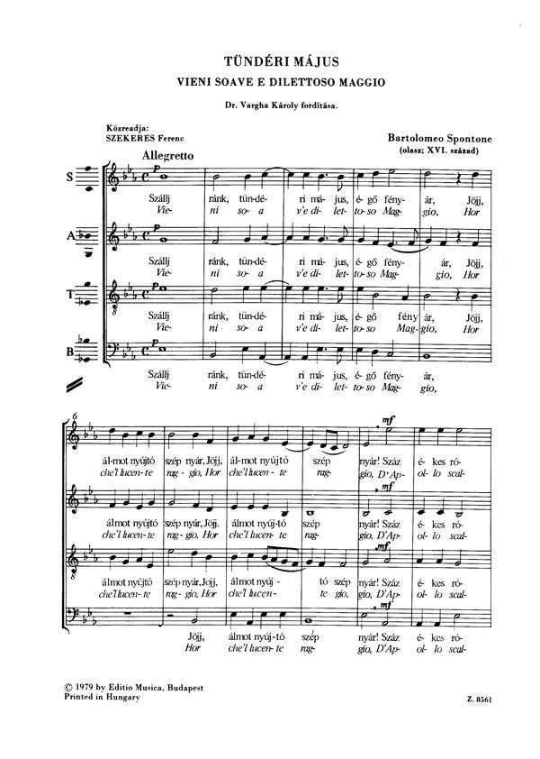 Old Masters' Mixed Choruses V30