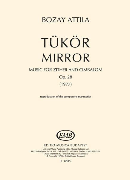 Mirror : für Zither und Cimbalom