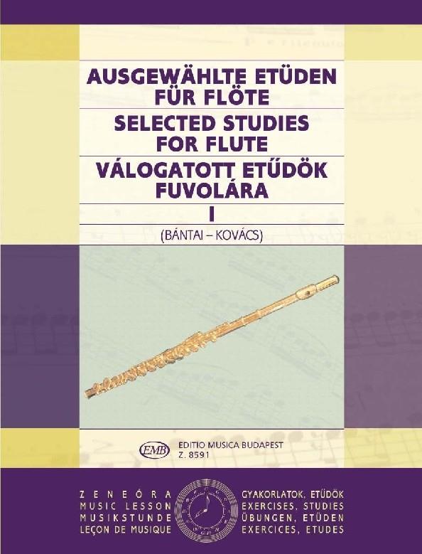 Ausgewählte Etüden für Flöte I : Selected Studies for Flute 1
