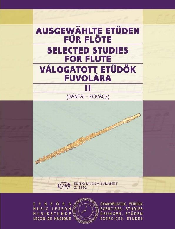 Ausgewählte Etüden für Flöte II : Selected Studies for Flute 2