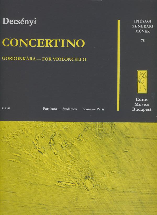 Concertino für Violoncello und Jugendorchester : für Violoncello und Jugendorchester