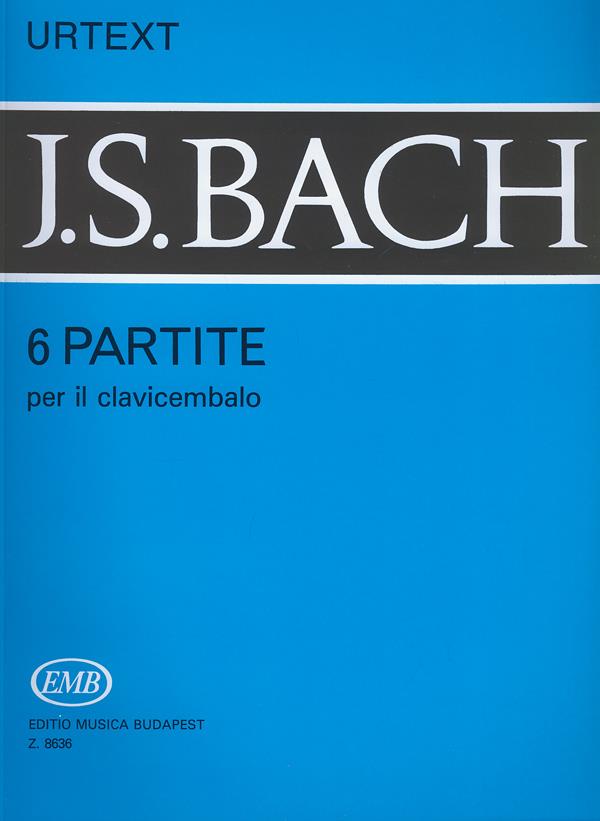 Sechs Partiten für CZalo (Klavier) BWV 825-830 : BWV 825-830