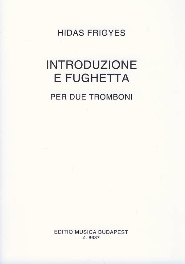 Introduzione e fughetta per due tromboni : per due tromboni