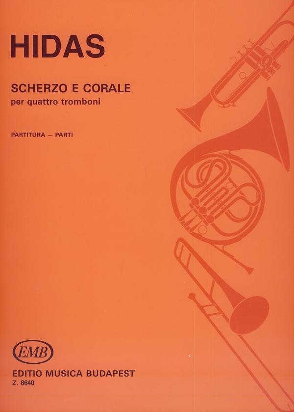 Scherzo e corale per quattro tromboni : per quattro tromboni