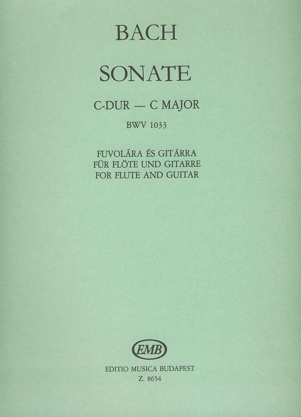 Sonate C-Dur BWV 1033 : für Flöte und Gitarre