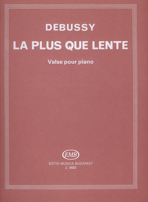 La plus que lente Valse pour piano