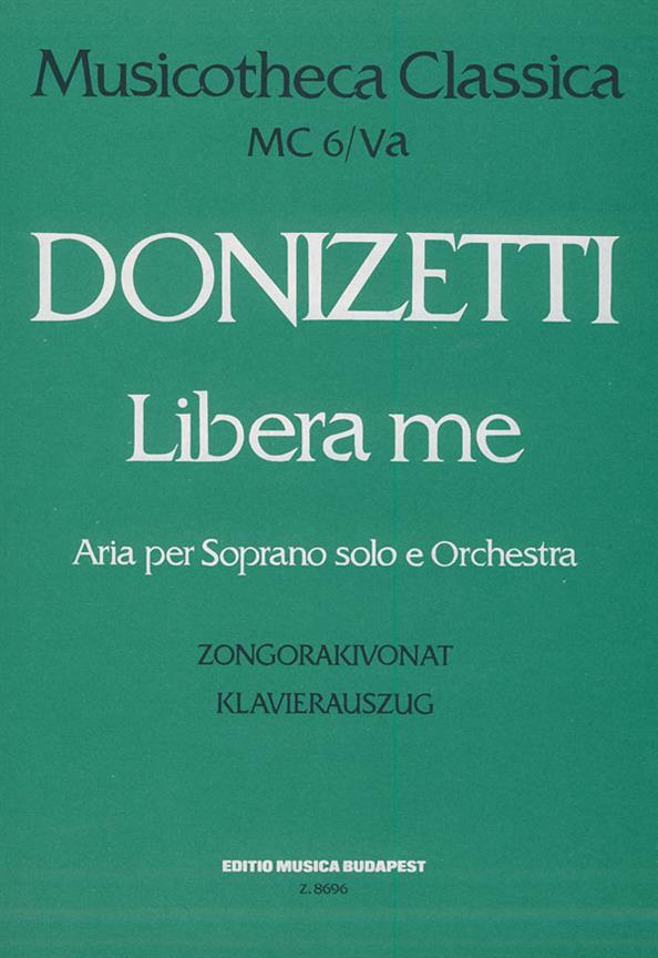 Libera Me Oratorium Piano Score