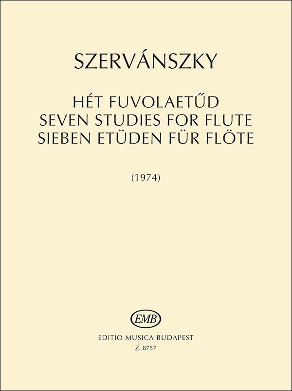 Sieben Etüden für Flöte