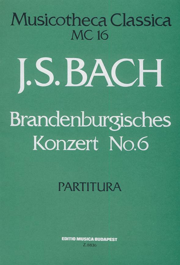 Brandenburgisches Konzert No. 6 MC 16