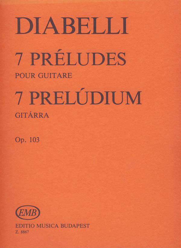 7 Preludium für Gitarre op. 103