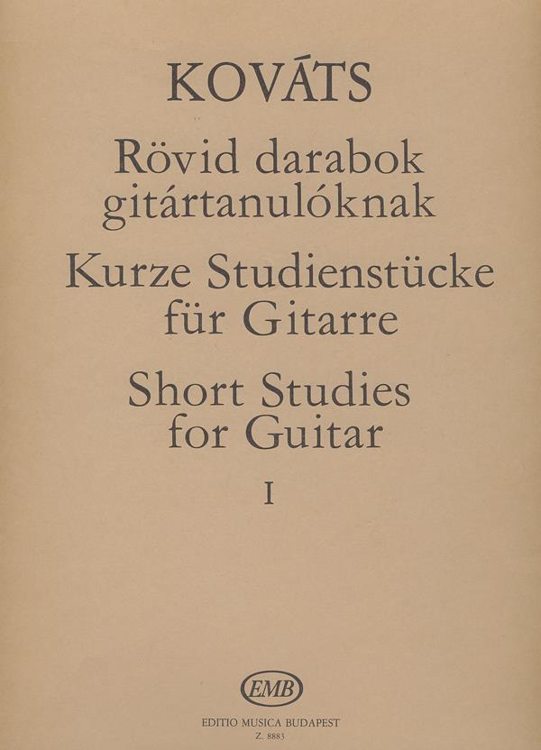 Kurze Studienstücke für Gitarre