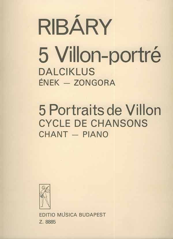 Fünf Villon-Portrait : Liederzyklus