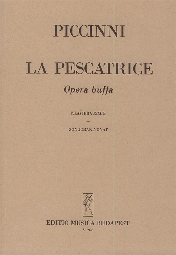 La pescatrice : Opera buffa in 2 atti