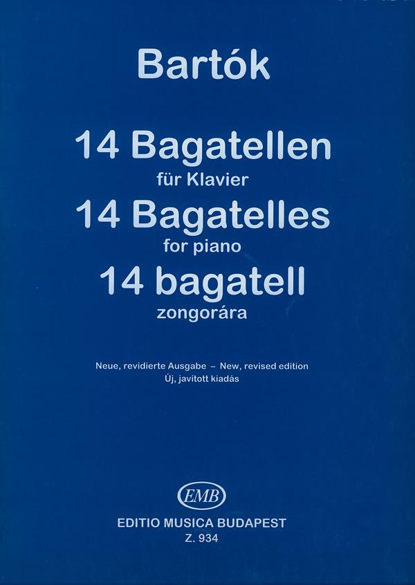 14 Bagatellen für Klavier op. 6