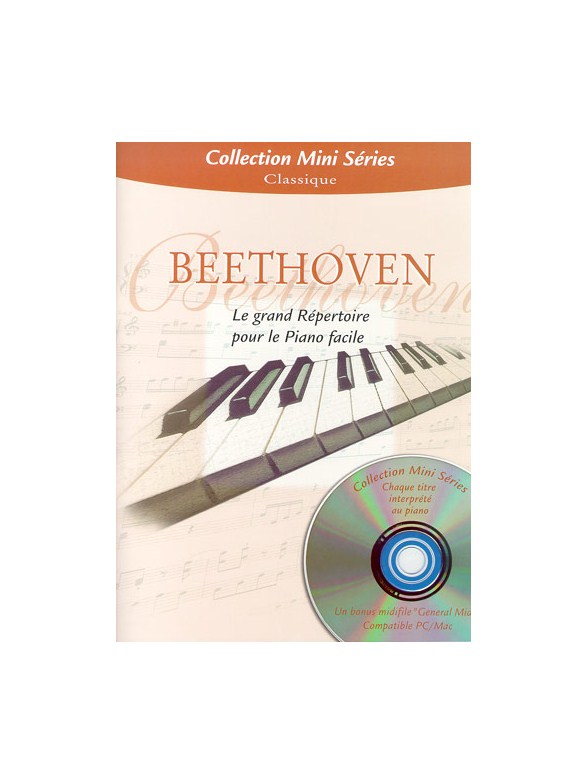Beethoven: Le Grand Répertoire Pour Le Piano Facile