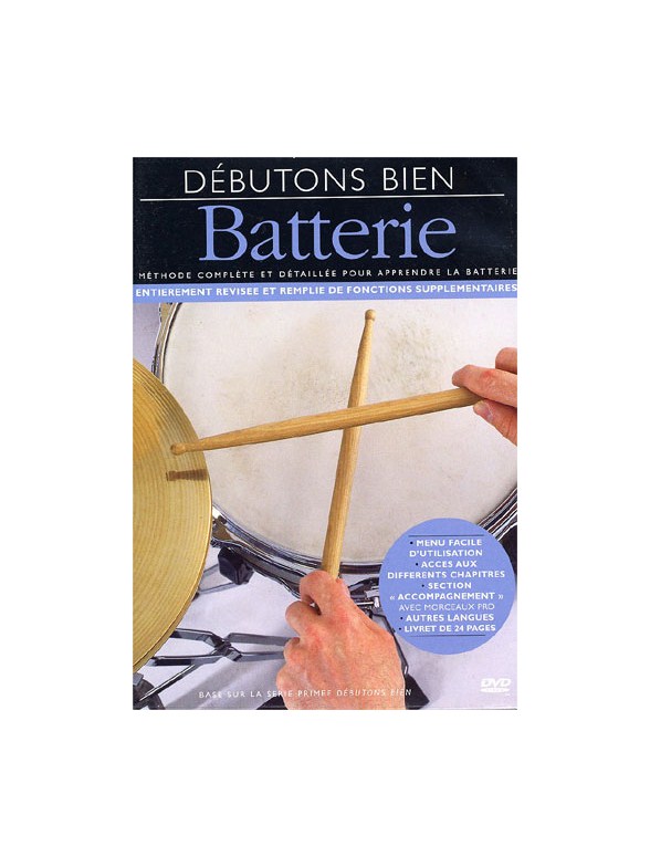 Débutons Bien: Batterie DVD