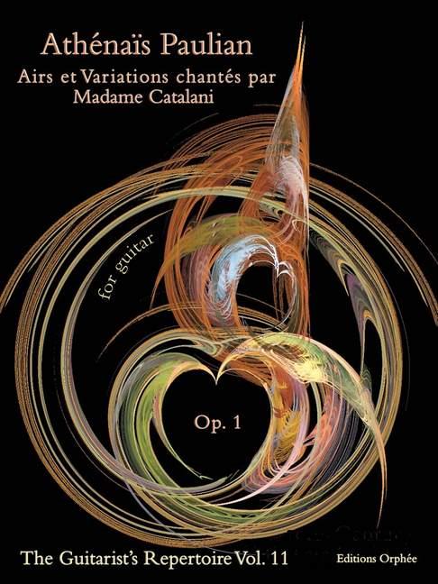 Airs et variations op. 1 : chantés par Madame Catalani