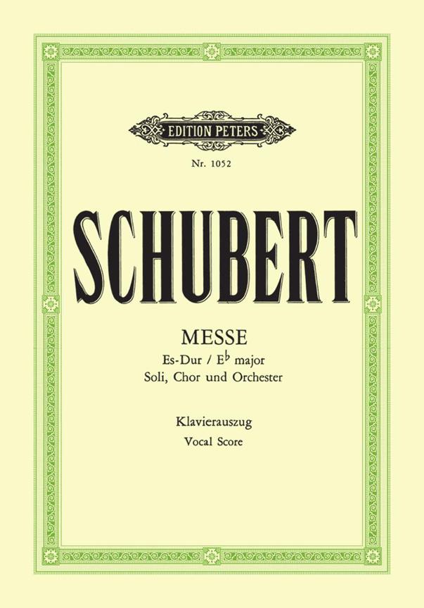 Mass No.6 in E flat D950 : Messe Nr. 6 in Es-Dur