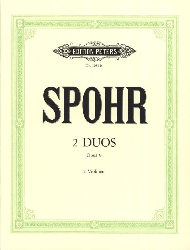2 Duos Op. 9 : for 2 Violins