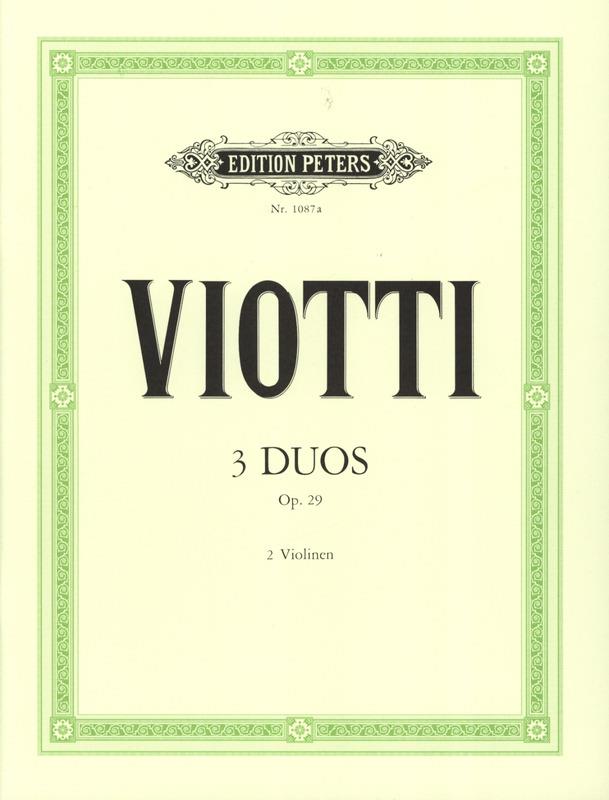 3 Duos Op. 29