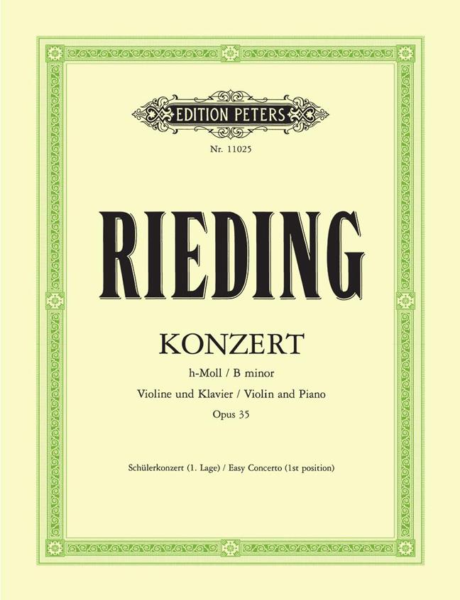 Concert B minor Op.35 : Pupils Concerto 1st Position