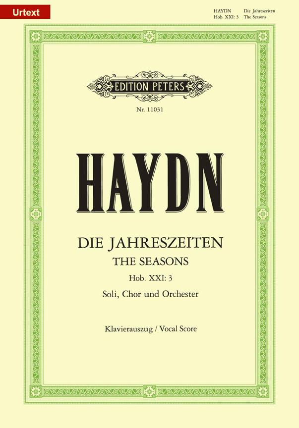 The Seasons - German/English Vocal Score : New Urtext Edition