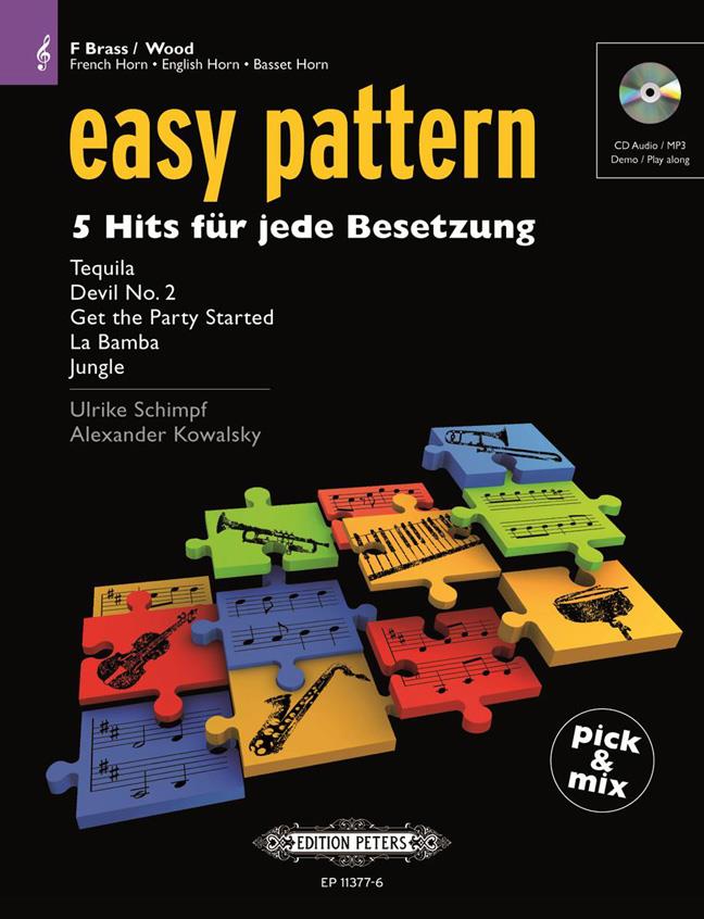 Easy Pattern - F Brass / Wood : 5 Hits für jede Besetzung