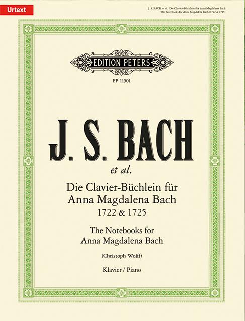 The Notebooks for Anna Magdalena Bach : 1722 & 1725 (Urtext - Paperback)