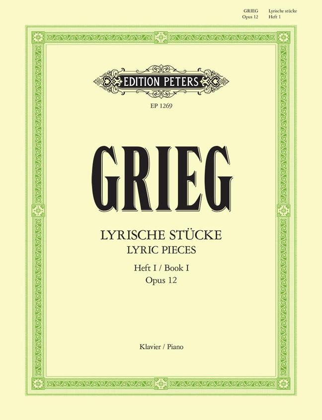 Lyrische Stucke Heft 1 Op. 12