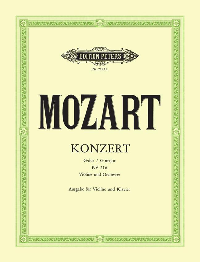 Violin Concerto No.3 In G K216