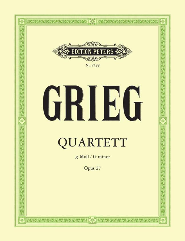 String Quartet In G Minor Op. 27