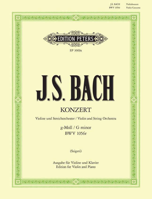 Concert G Bwv1056