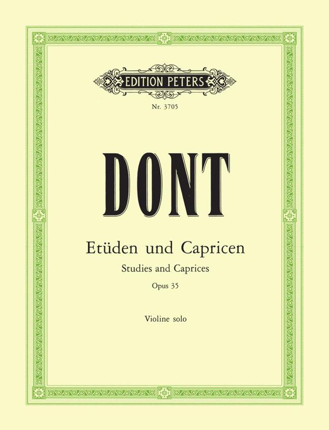 Etüden und Capricen - Studies and Caprices Op.35