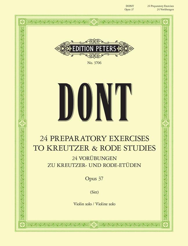 Vorubungen Op.37