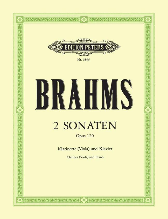 2 Sonatas For Clarinet or Viola