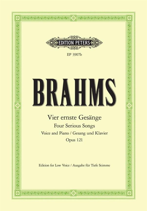 4 Serious Songs Op. 121