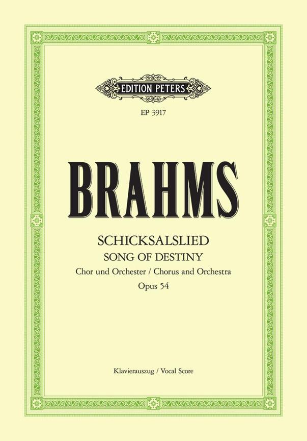 Schicksalslied Op.54