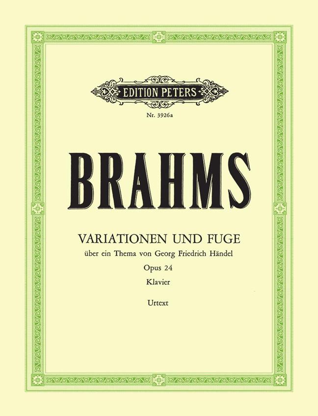 Variationen Und Fuge Op.24