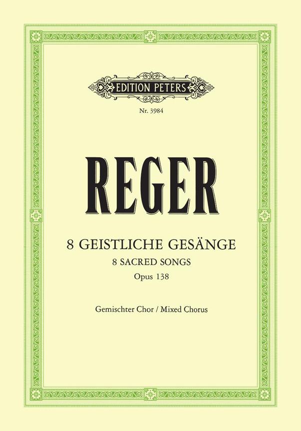 Geistliche Gesange(8) Op.138 Gk