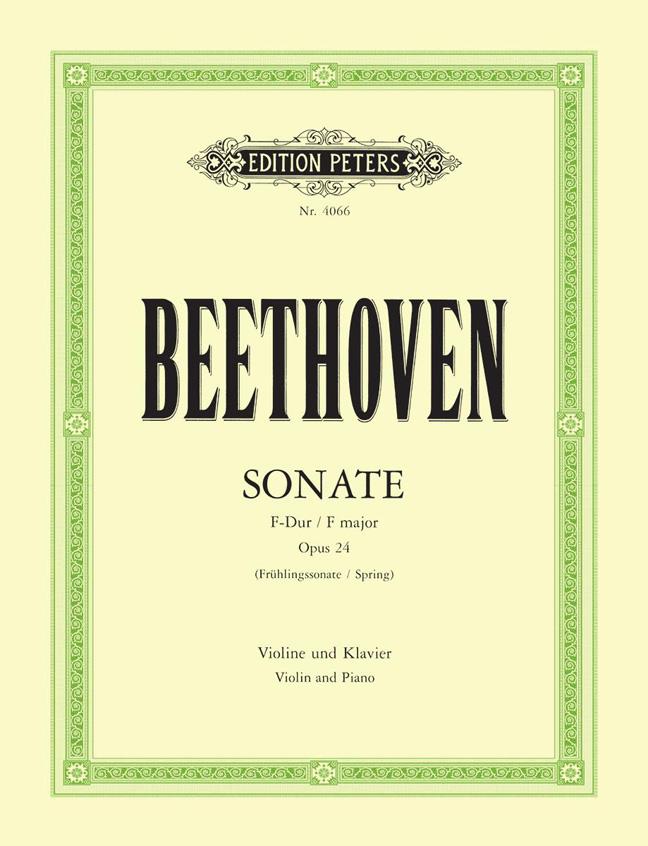 Sonata In F Op.24 'Spring'