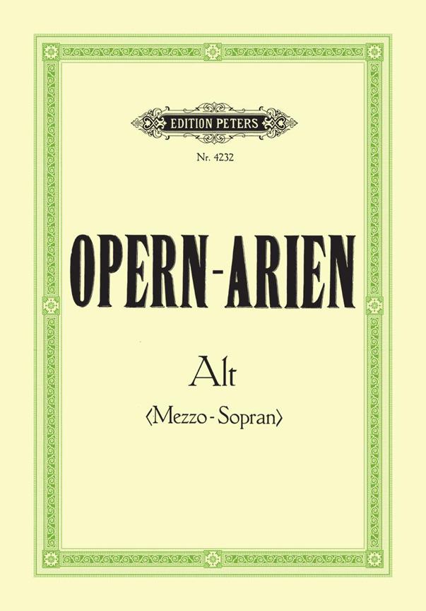 Opern Arien Alt (Mezzo)