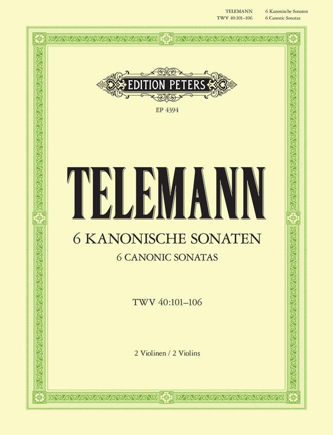 6 Sonatas In Canon Form
