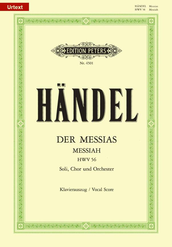Messiah HWV 56 : für Soli, Chor und Orchester