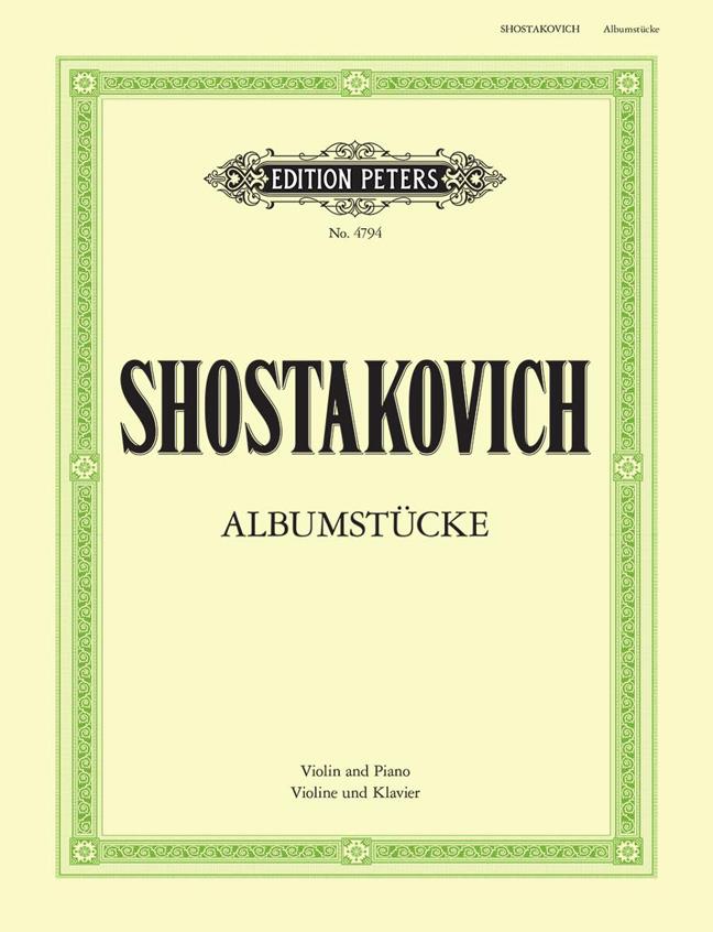 Albumstucke For Violin And Piano