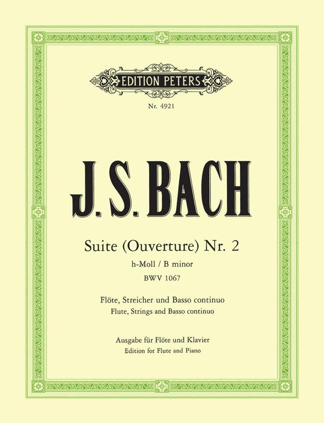 Suite No.2 In B Minor BWV 1067 - Flute/Piano