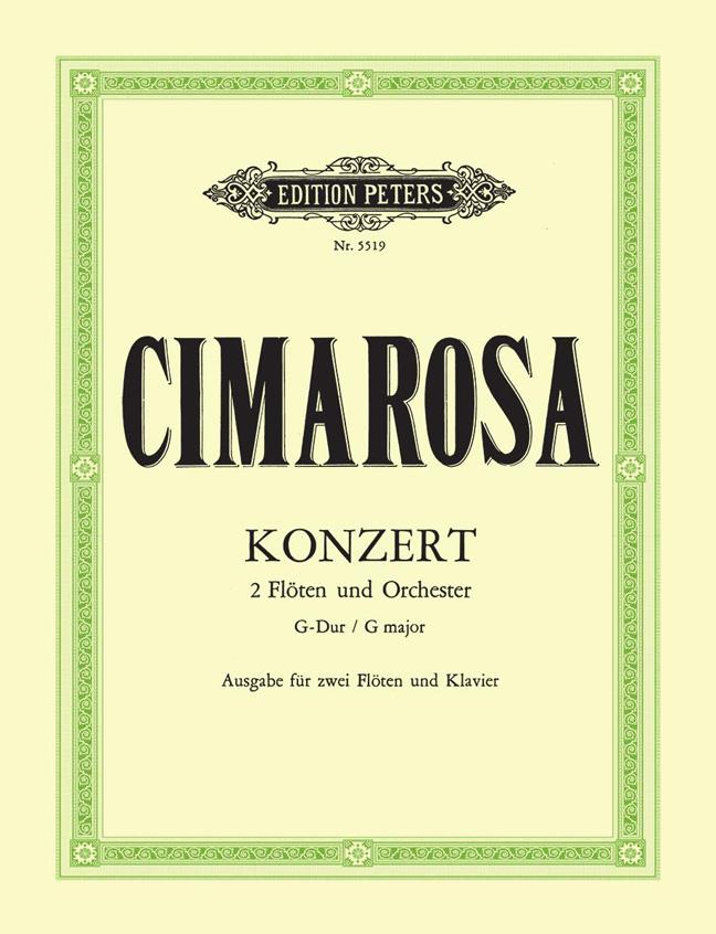 Concerto in G for 2 Flutes & Orchestra